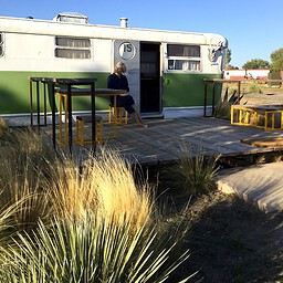 At El Cosmico, Marfa, Texas