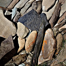 Mani Stones and Horn, Kailash Kora